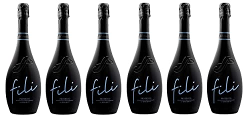 6x 0,75l - Sacchetto - Fili - Prosecco Spumante extra dry D.O.P. - Italien -...