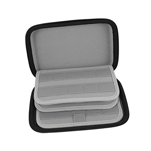 IWOWHERO Game Storage Box Slots Memory Case Durable Holder for Switch Games Portable Design with Easy Access Compartments and Scratches for Gamers