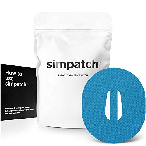 SIMPATCH – Dexcom G6 Adhesive Over Patch (25-Pack) (Blue) - //coolthings.us