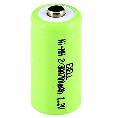 Exell 2/3AA NiMH 700mAh 1.2V Button top Rechargeable Battery for Dust Busters, Lascar EL-USB-1-PRO Industrial USB Temperature Data Logger