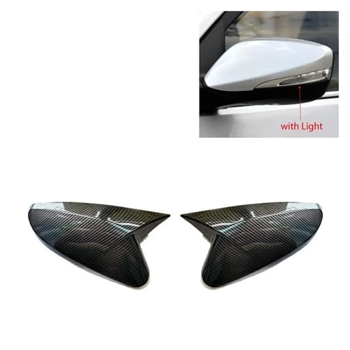 Coque rétroviseur extérieur Hyundai Veloster avec clignotant carbone durable