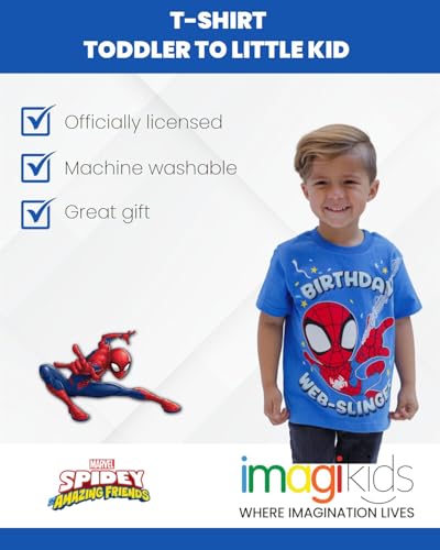 Image of Marvel Short Sleeve T-Shirt Toddler to Big Kid