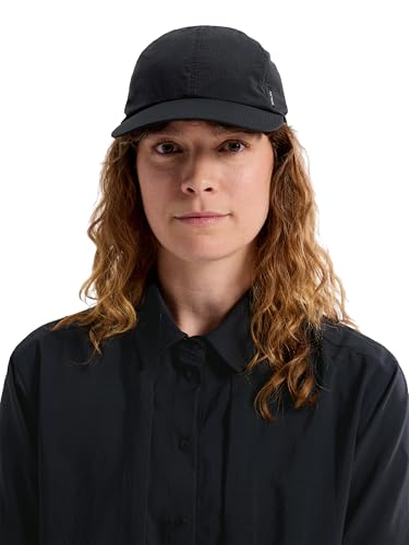 Arcteryx Sinsola Cinch Cap Unisex | Lightweight Six Panel Hiking Cap | Black Large X-Large