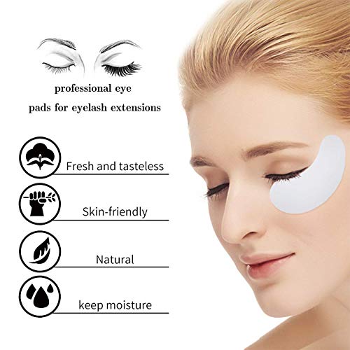 Aikvigss 50 paar Oogpads voor Wimperverlenging, Wimperverlengingskit voor Pro Salon en Individuele Wimperverlenging - Afbeelding 4