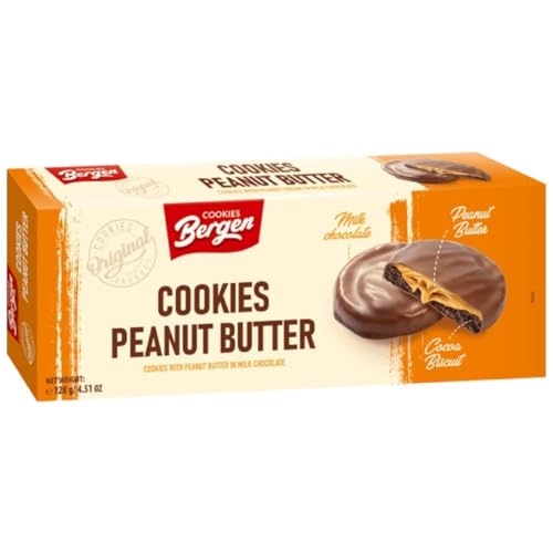 Bergen Cookies Peanut Butter 128g inkl. Steam-Time ThankYou