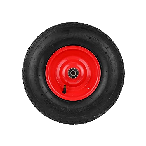 Roue gonflable de rechange pour roue de brouette, 4.00-6 2PR