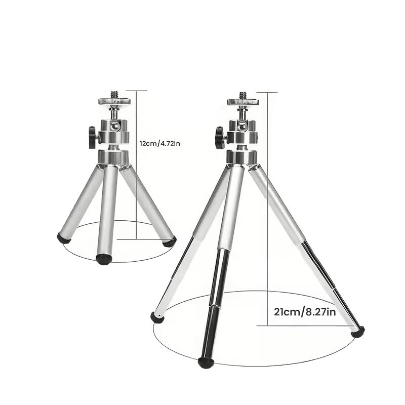 Soporte de proyector mini trípode accesorios HY300 Pro HY320 ajustable silv 4
