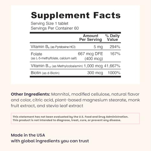 EZ Melts Dissolvable B Vitamin Blend
