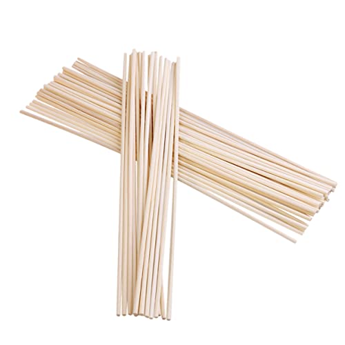 GOOHOCHY 30pcs Rattan Sticks Essential Oil Diffusers Natural Aroma Diffuser for Living Room