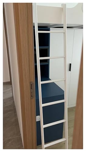 Escalera para literas, Escalera para literas, Escalera para literas, Escalera elevada para Subir Camas gemelas, Escalera Superior para litera para Dormitorio Escolar, Loft, Remolque (1,8 m 7