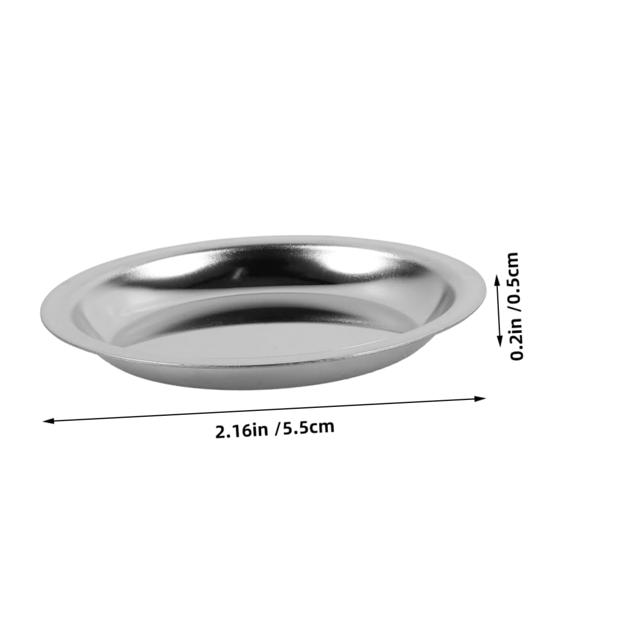 VINTORKY Sturdy Stainless Steel Tea Bag Tray Tea Holder Organizer Coaster Easy Clean for Home Kitchen