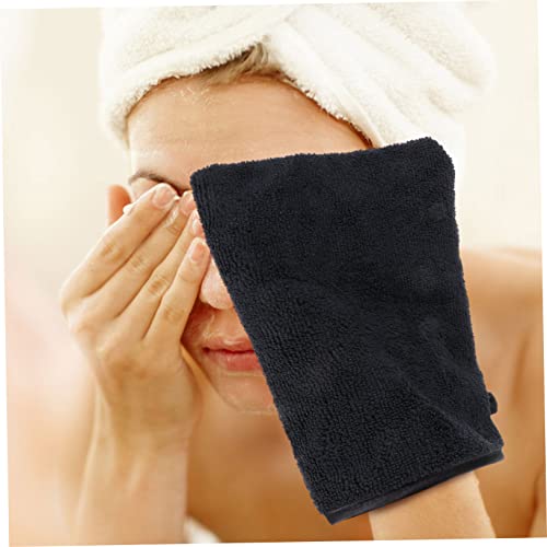 minkissy Luvas De Fibra Para Removedor De Maquiagem 6 Peças Toalhas Para O Corpo Limpador Em Pó Luva