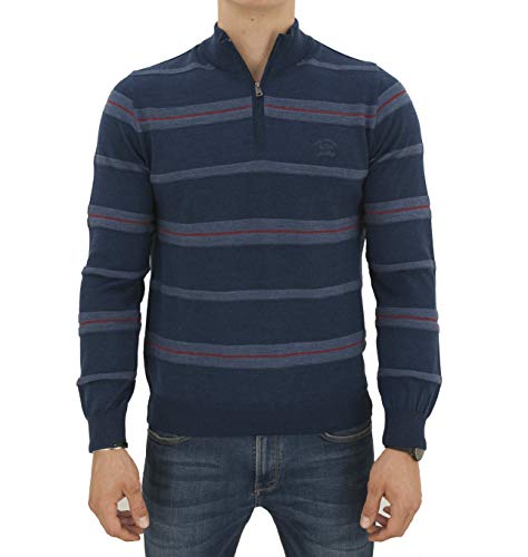 Paul&Shark - Jersey ajustado azul M