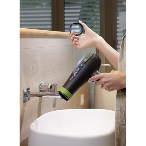Rowenta CV6030 Haartrockner Eco Intelligence Instant Dry | Luftstrom-Booster (Wackeldüse) für breit gefächerten Luftstrom | 1500 W | 3 Temperaturen | 2 Geschwindigkeiten | Kaltstufe, Schwarz