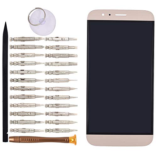 Image of LCD Screen Display Digitizer Touch Panel Without Frame Screen Replacement for Huawei G7 Plus(Gold)
