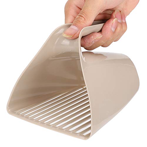 Yctze Patroca de Areia de Gato de 2pcs YCTZE Com Alça Ergonômica - Ferramenta de Limpeza de Vaso San