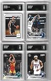 Victor Wembanyama Cooper Flagg Kon Knueppel Vj Edgecombe 4 Card Rookie Lot