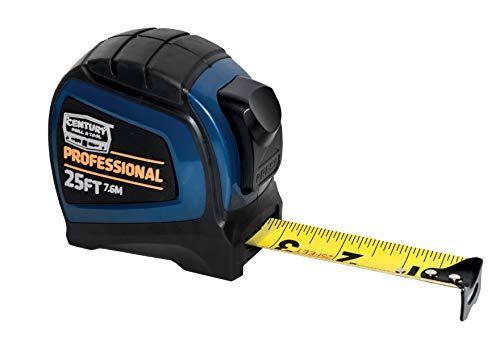 Cinta métrica profesional Century Drill & Tool 25 pies miniatura 3