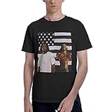 Men's Outtksast Stankonia T Shirt Crewneck Short-Sleeve T-Shirts, Breathable Cotton Tees Top Shirt for Man, Funny Custom Tees Clothing Tops Large Black