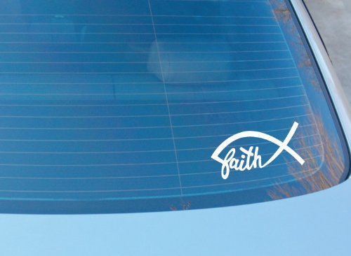 Fish Christian Faith Decal Bumper Sticker