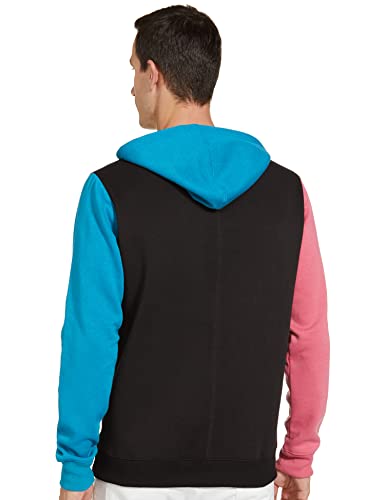 Image of The Indian Garage Co Men Regular Fit Placement Embroidery Overhead Hooded Sweatshirt