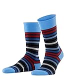 Los calcetines de hombre FALKE Tinted Stripe son de largo medio y no sueltan pelusa; el ajuste y el color de estos calcetines permanecen intactos incluso después lavar varias veces; pueden lavarse en la lavadora a 40°C en el ciclo delicado.