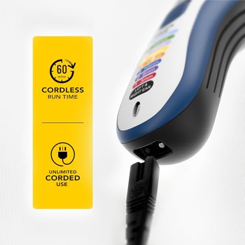 Wahl Colour Pro Cordless 3‑in‑1 Hair Cutting Kit, Rechargeable Hair Clipper with Colour‑Coded Combs - Image 4