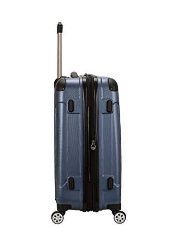 Image of Rockland London Hardside Spinner Wheel Luggage, Blue, 3-Piece Set (20 /24 /28)