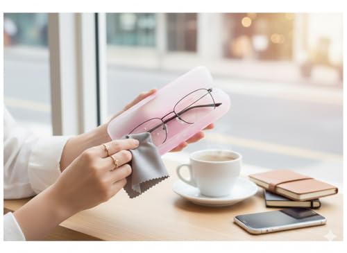 Image of VIVID Vision Unisex Adult Lightweight Eyewear Specs Case Cover | Protect Eye Glasses | Chashma Dibbi | Spectacle Box