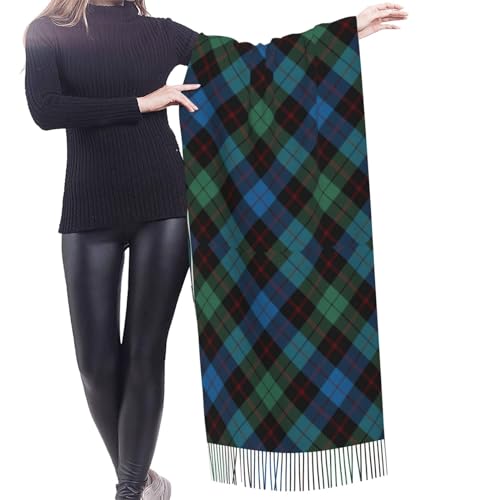Scottish Clan Guthrie Tartan Plaid Cashmere Fringe Scarf Autumn And Winter Scarves The Most Soft Classic2