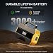 VTOMAN FlashSpeed ​​300 Portable Power Station – 230Wh LiFePO4 Battery