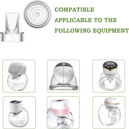 Image of 10PCS S12 Pro / S9 Pro / S12 / S9 Duckbill Valve Silicone Diaphragm, Compatible with momcozy Breastpump, Replacement Parts Accessories (S12Pro / S9Pro Parts)
