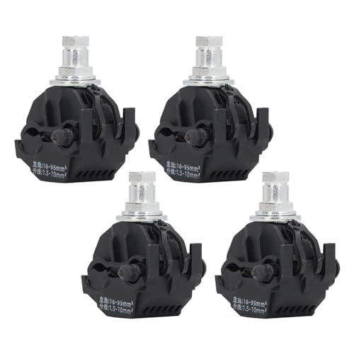 Juego de 5 Conectores de Perforación de Aislamiento para Empalme de Cables de Alto y bajo Voltaje - Sin Abrazadera Pelable para KV Main Bra Li - Compatible con JJC 2 (JJC-2)