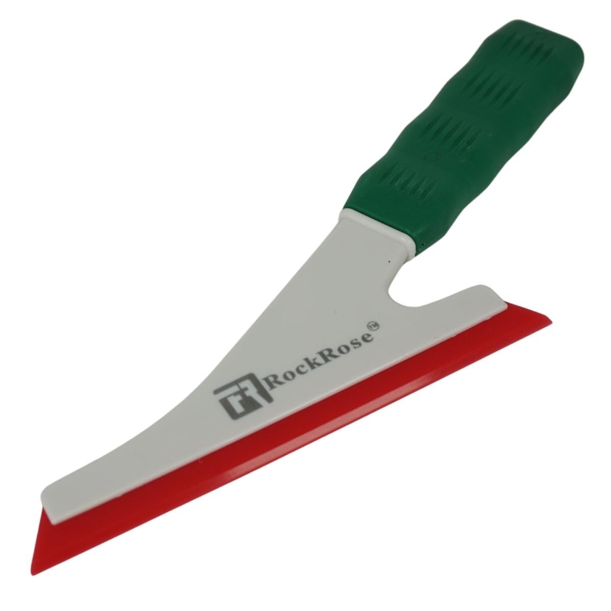 RockRose Doctor Stroke Squeegee – Professional Window Tinting Squeegee &amp; Vinyl Wrap Applicator, Heavy-Duty Rubber Scraper for Auto Glass &amp; Flat Glass Tint Red 2PCS
