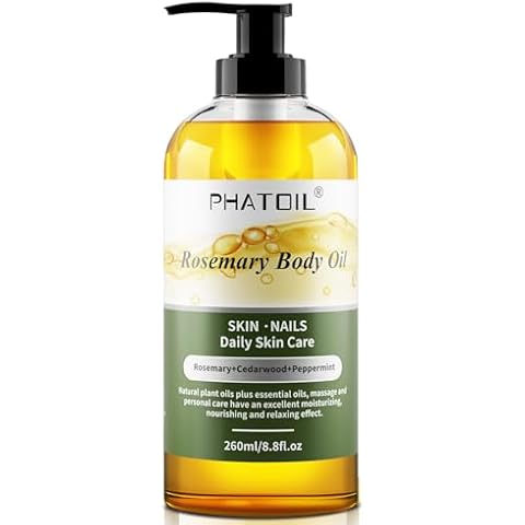 PHATOIL Rosemary Body Oil for Massage and Skin Care Cover