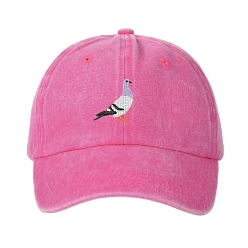 Casquette pigeon brodée personnalisée pour homme et femme, chapeau de soleil réglable