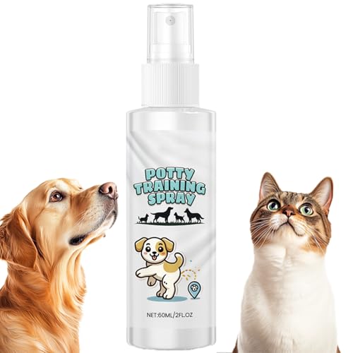Espray de entrenamiento para perros | Spray de atracción para perros para orinar | Corrección de comportamiento con de señuelo para mascotas, interior y exterior, protección de muebles