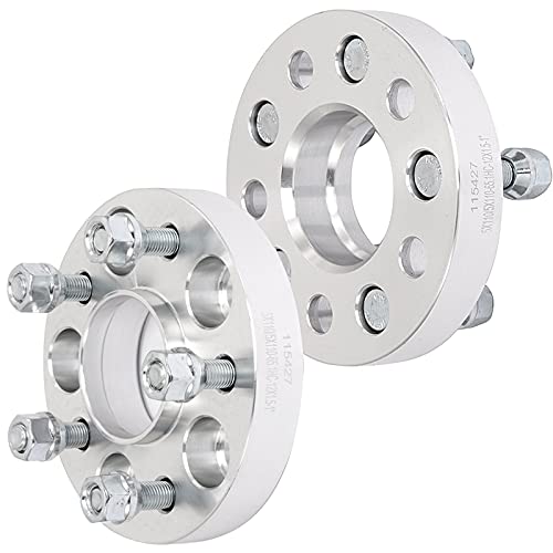 OCPTY 5x110 to 5x110 Wheel Spacers 1 inch hubcentric 12x1.5 Studs fits 2005-2010 for G6 2007-2010 for Sky 2PCS