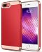 iPhone 7 Plus Case, Caseology [Savoy Series] Slim Premium Luxury Protective Two-Piece Removable Chrome Slider [Red] for Apple iPhone 7 Plus (2016)