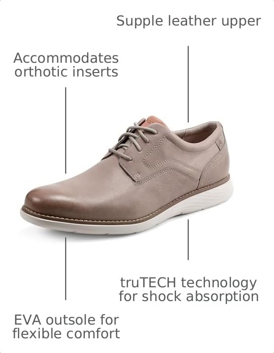 Image of Rockport Men's Garett Plain Toe Oxford