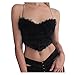 HAKAESR Top estive da Donna Donne Carino A Forma di Cuore A Forma di Peluche Peluche Top Sexy Senza Maniche Senza Schienale Tank Top Top Club Fashion Fashion Casual Crop Top Top Womens