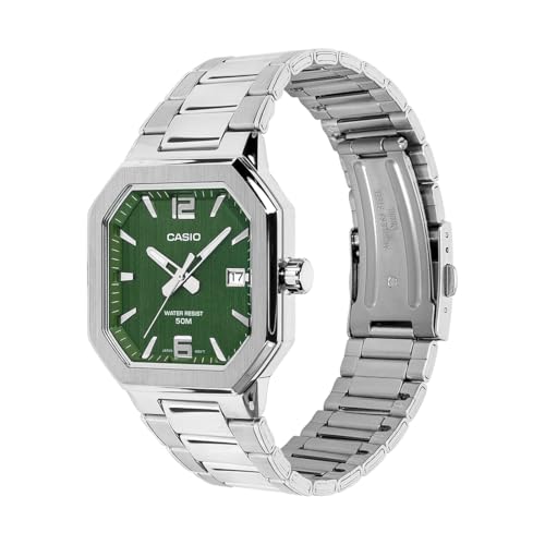 Image of Casio Enticer Men MTP-B195D-3AVDF Analog Green Watch Men (A2525)