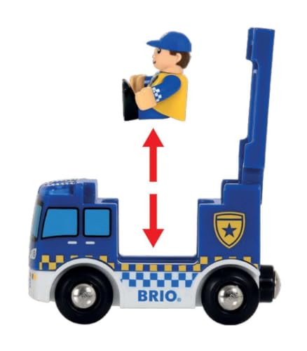Brio World - 33813 Police Station - Interactive Toy Set for Kids | Enhances Creativity & Imagination | Features Light & Sound Effects | Compatible with Brio Railway | Perfect for Ages 3 and Up - image 6