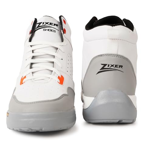 Image of Zixer Woodlend Bike Riding Tracking Stylish Jungle High Ankle Boots For Boys High Tops For Men