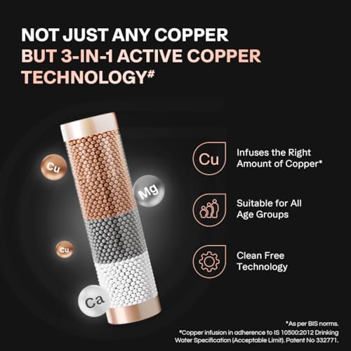 Image of Aquaguard Aspire Designo UTC RO+UV 2X UTC Water Purifier |2 Year Filter Life|Copper Infused Water|9 Stage Purification|Suitable for all Water Sources|7L Storage|Save over 14,000 on Filter Replacements