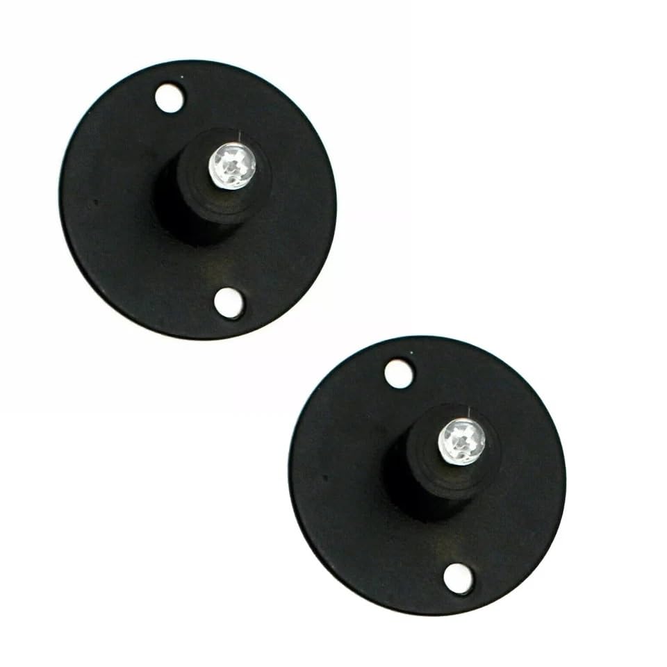 2 Pcs Black Ceiling Pendant Light Cable Hook & Cord Holder Metal Ceiling Canopy with Screws for Pendant & Chandelier Lighting Fixtures (2 Pack)