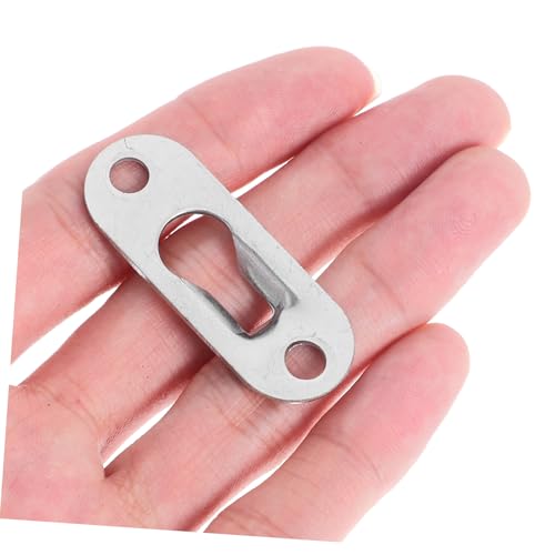 Image of 20pcs Metal Keyhole Hanging Brackets for Mirrors and Picture Frames Heavy Duty Wall Mount Hardware Screws for Home Decoration and Secure Display