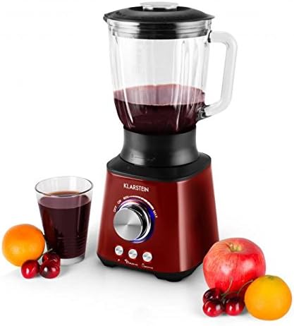 Klarstein Herakles Blender preparing a smoothie with fruits