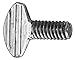 Thumb Screw, Spade, 5/16, 1" L, pk 5 - ZORO SELECT TSIX0310100P-005P