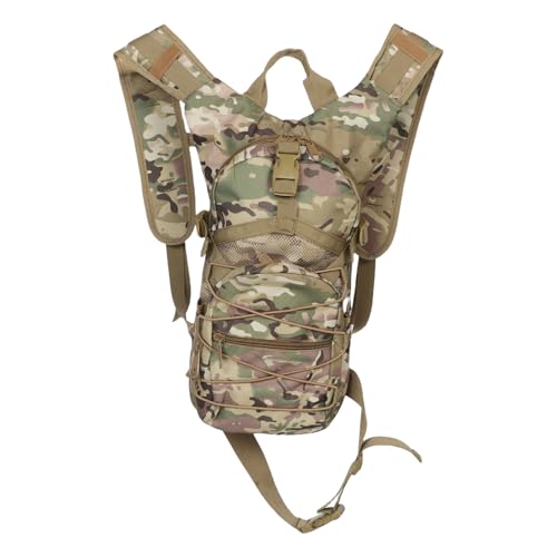 Mochila de senderismo Healifty estilo camuflaje multipropósito miniatura 1